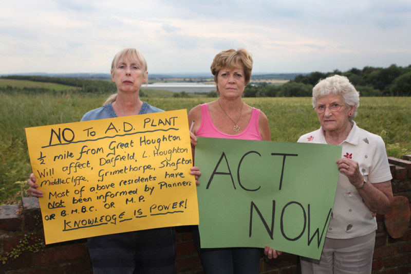 Main image for Fight steps up against energy park plan