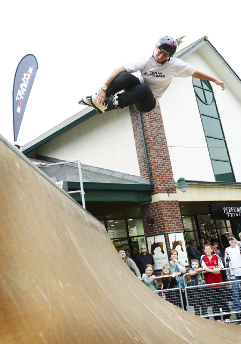 Main image for World champions in skatepark celebration