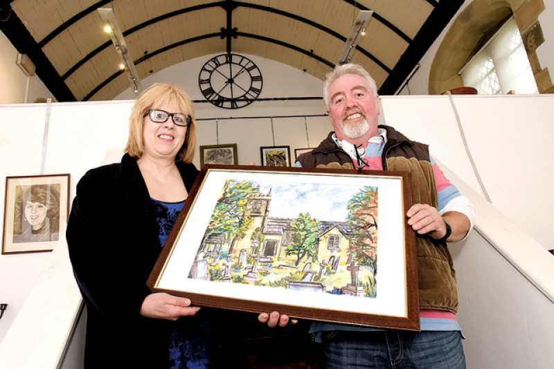 Main image for Darton artist celebrates gallery win