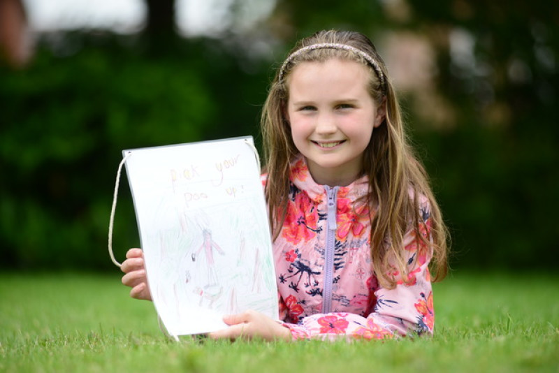 Main image for Girl makes plea to irresponsible dog owners
