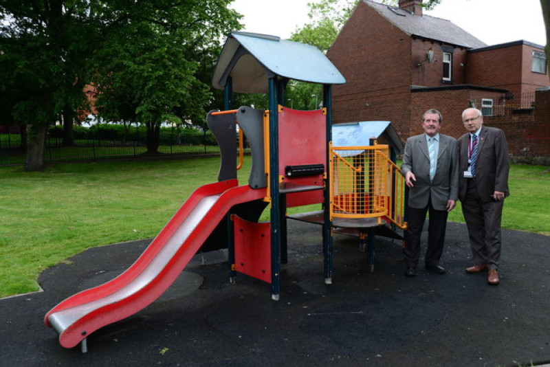 Main image for Vandals strike again at children's park