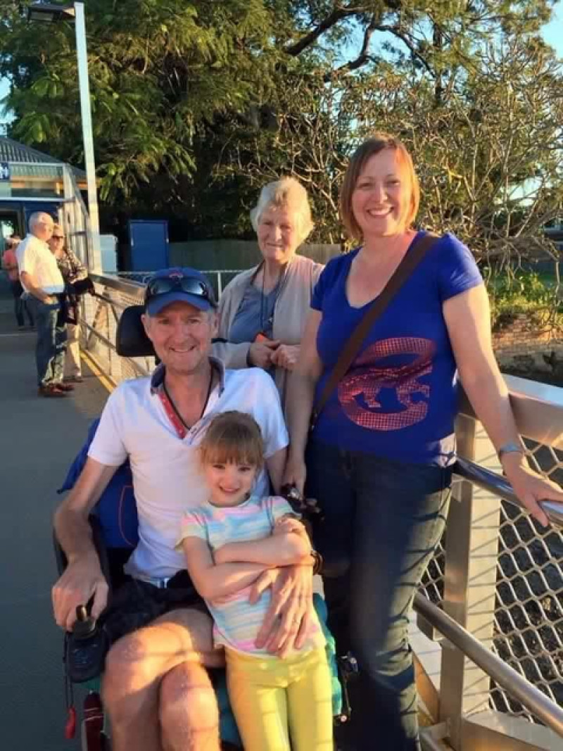 Main image for Ian continues his MND battle