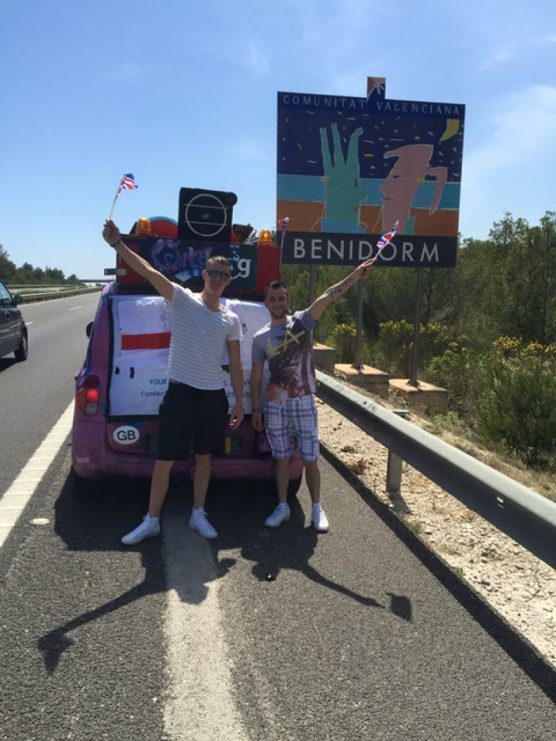 Main image for Banger makes Benidorm trip for charity