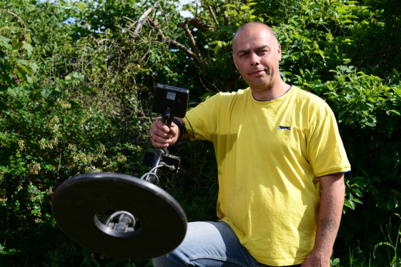 Main image for Man finds buried treasure in farmland