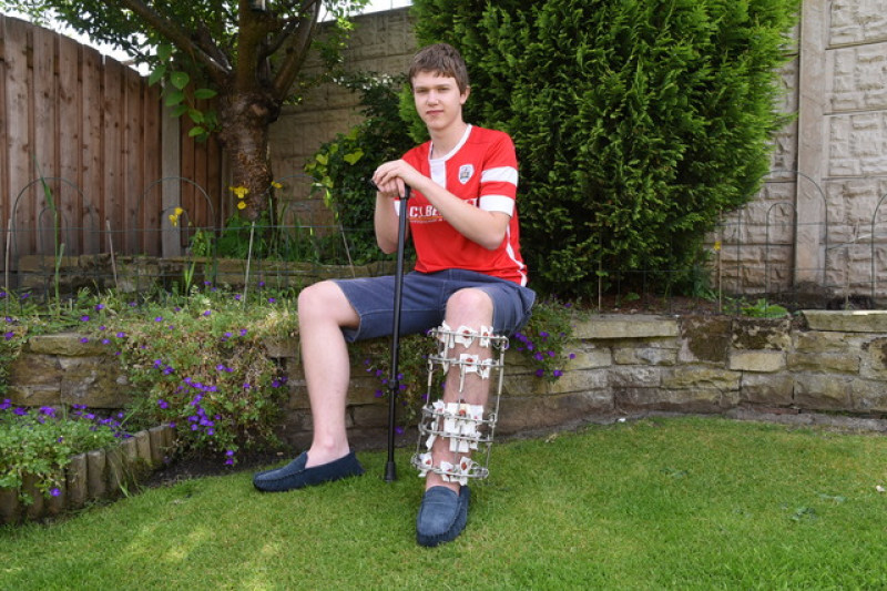Main image for Sea cadet Adam recovering from injuries