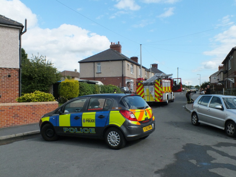 Main image for Homes evacuated after gas cylinder explosion