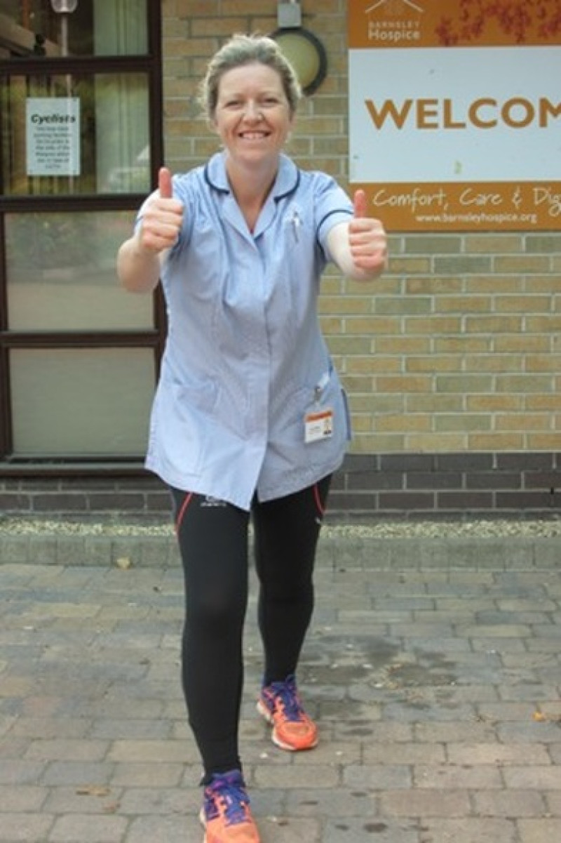 Main image for Hospice nurse to tackle Great North Run