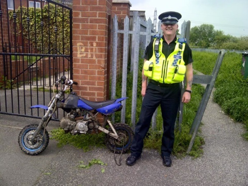 Main image for Nuisance off-road bikes seized