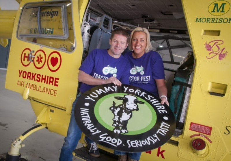 Main image for Yummy Yorkshire preparing for farming fesitval