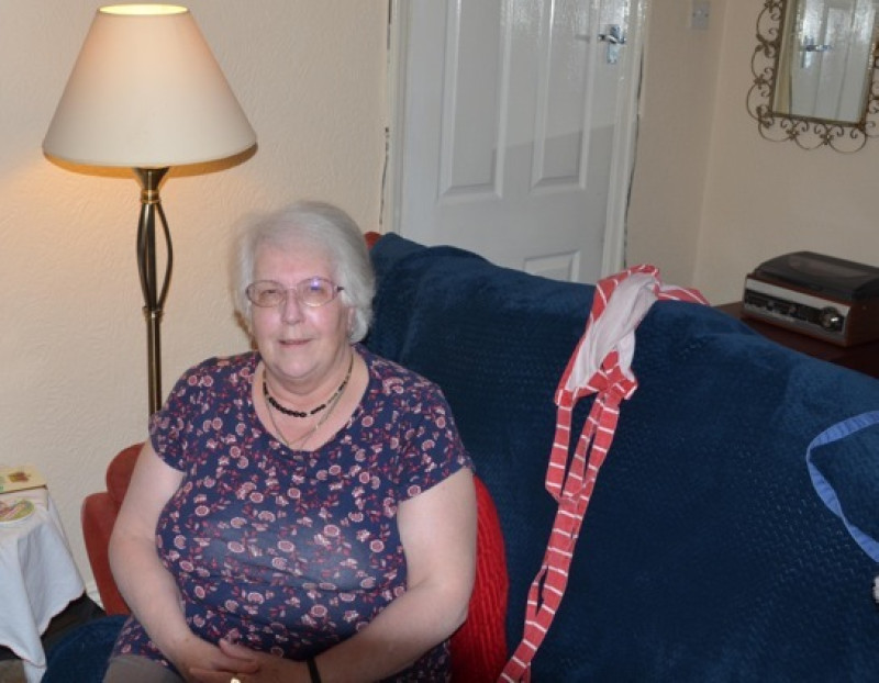 Main image for Local woman thanks fire service for smoke alarms