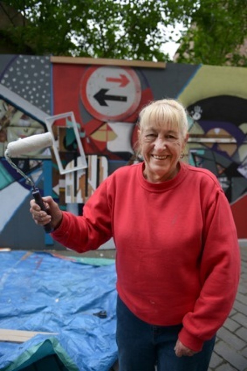 Main image for Town centre home to artistic take over