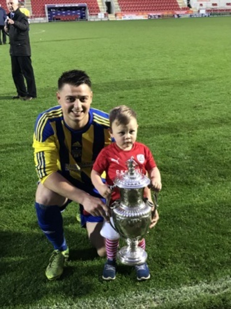 Main image for Footballer put in coma from rare condition