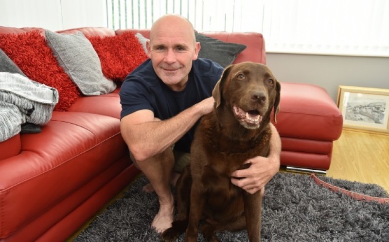 Main image for Dog walker rescues trapped deer