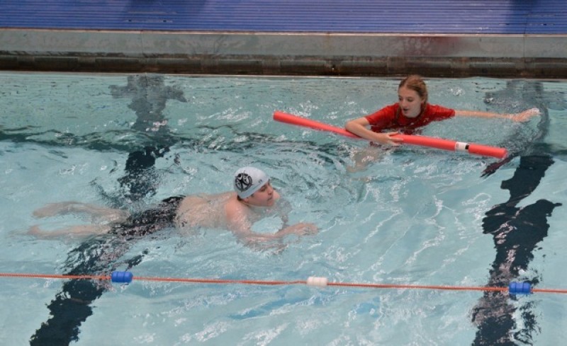 Main image for Greenacre pupils take part in swimming finals