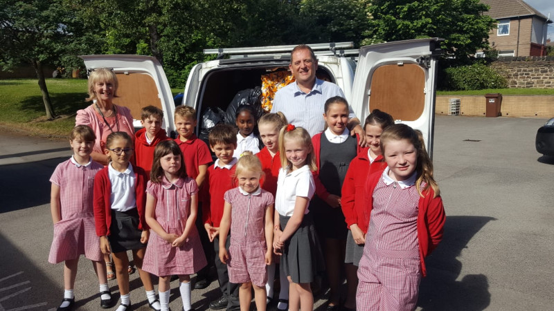 Main image for School pupils’ help for Romanian orphanages