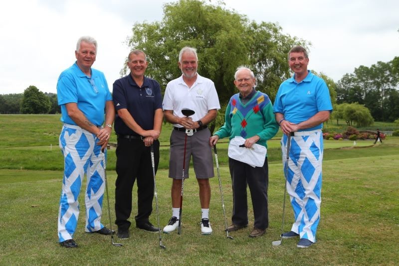 Main image for Historic day sees golfers settle old score with the army