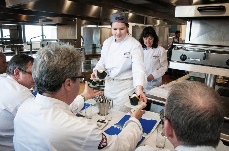 Main image for Barnsley College Catering Students