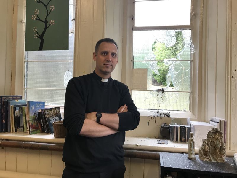 Main image for Church counting cost of break-in