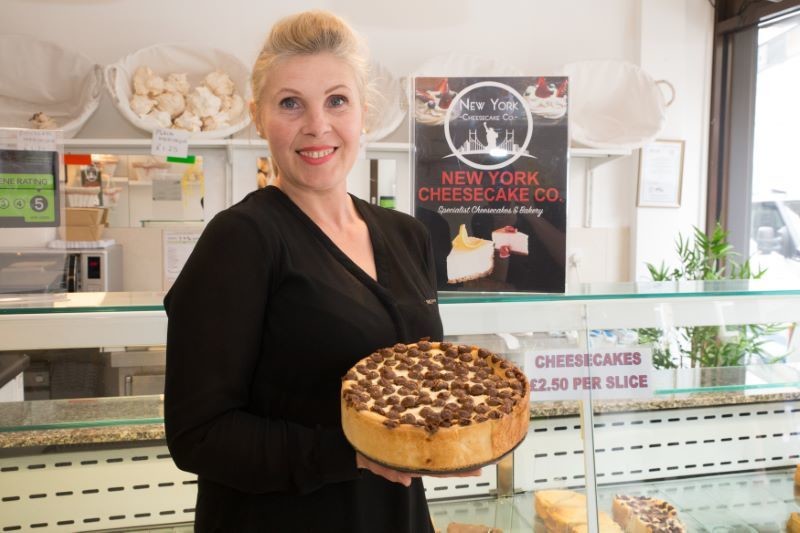 Main image for Slice of good news for cheesecake creator