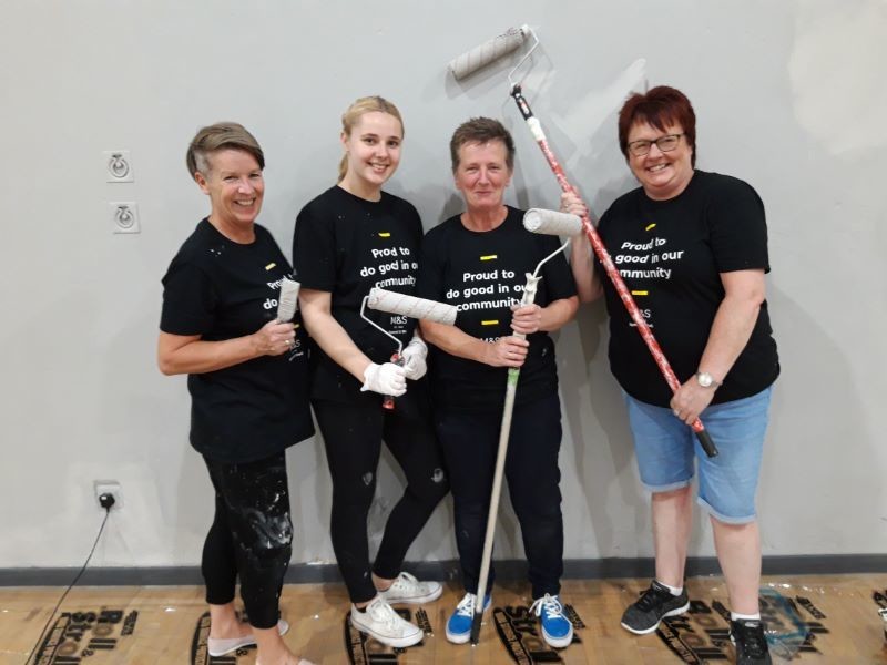 Main image for M and S volunteers make a difference