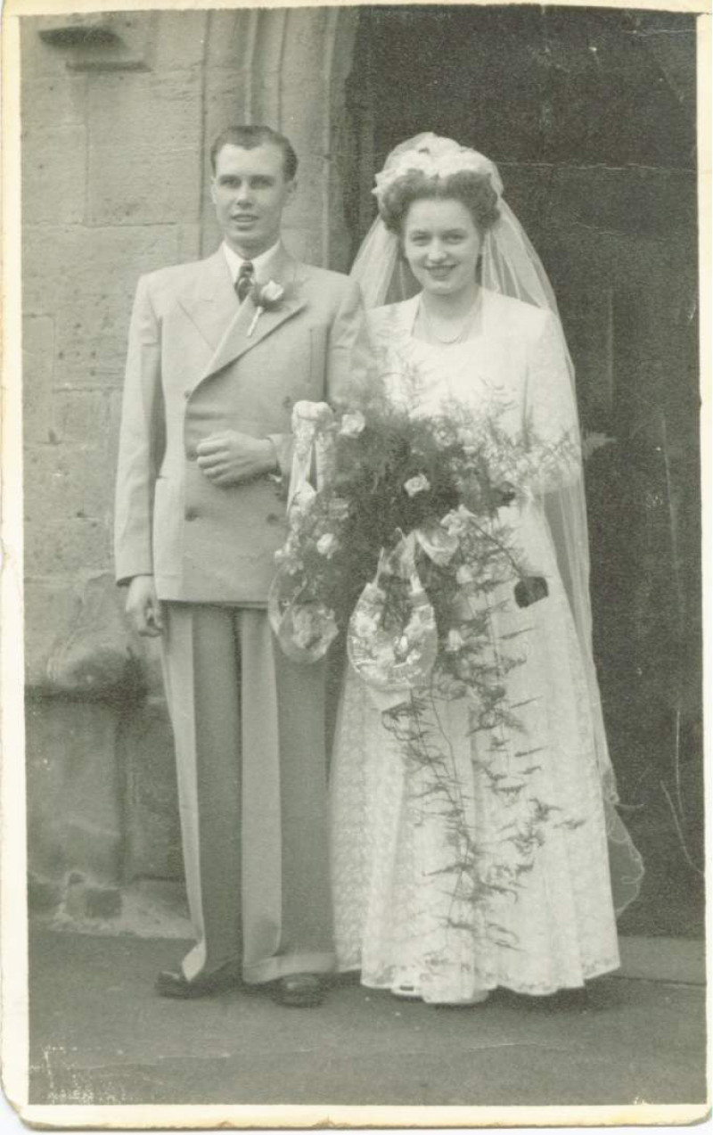 Main image for Couple mark 70th anniversary