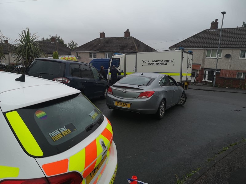 Main image for Homes evacuated on Coronation Avenue