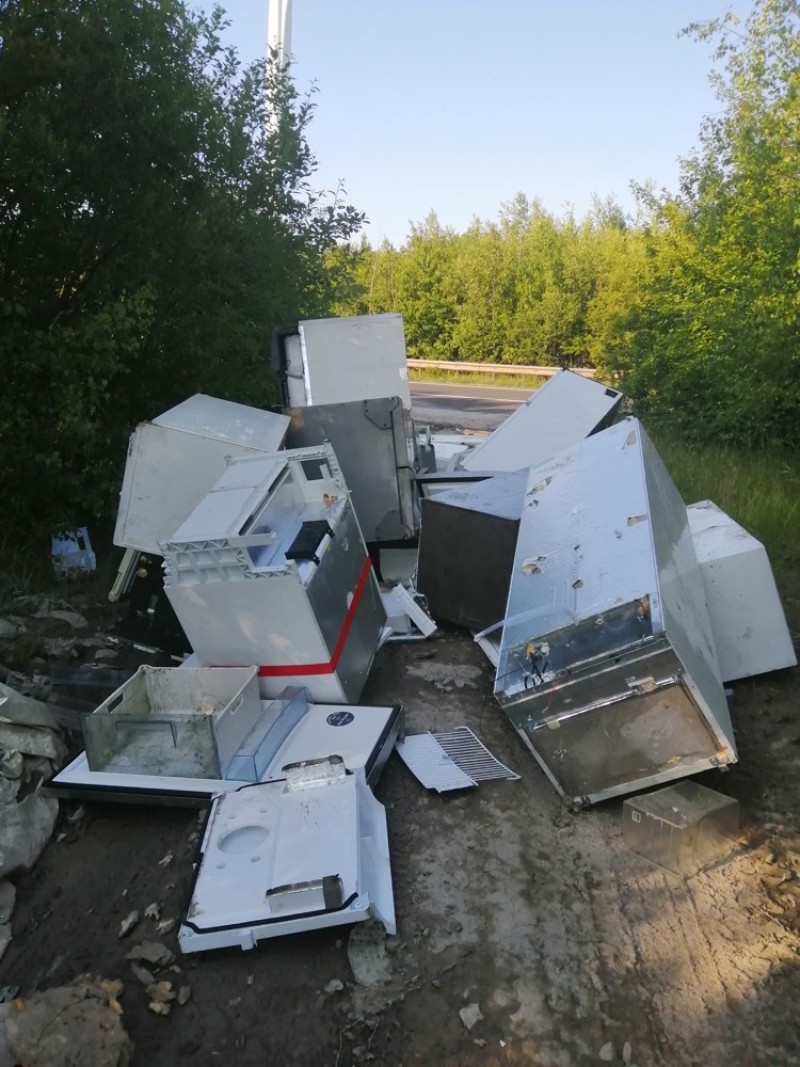 Main image for Fly-tippers dump fridges at beauty spot
