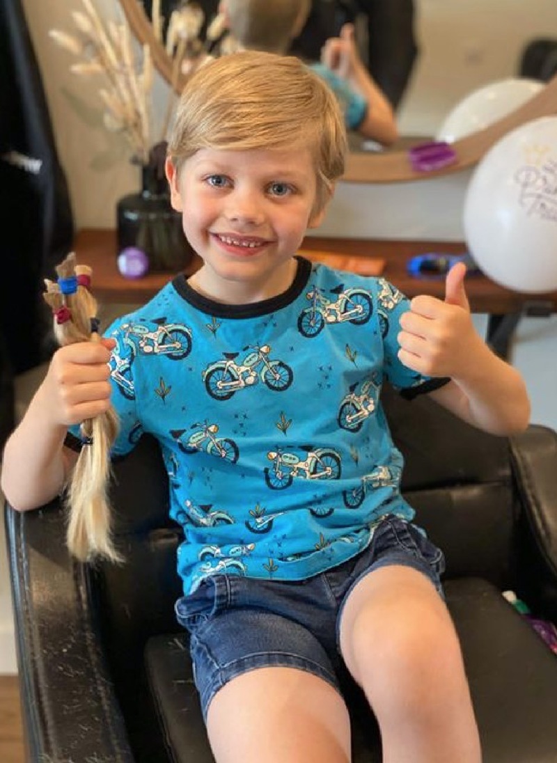 Main image for Selfless seven-year-old raises cash for cancer-stricken kids