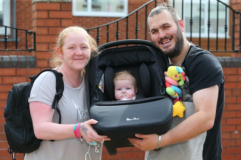 Main image for Joy after little Hope returns home