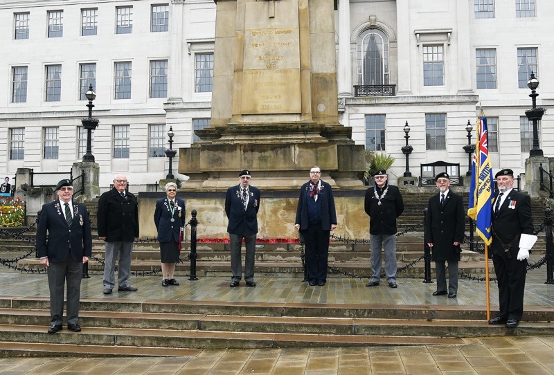 Main image for Royal British Legion’s anniversary marked
