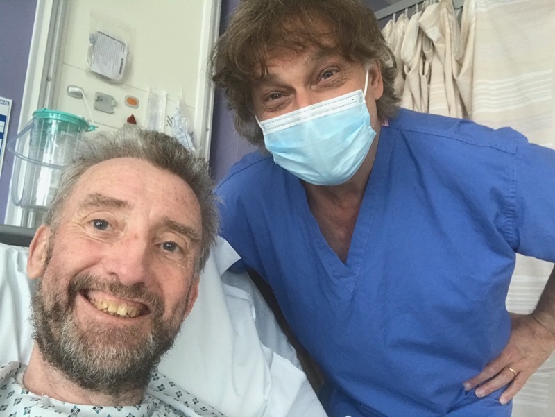 Main image for Grateful ex-councillor thanks surgeon