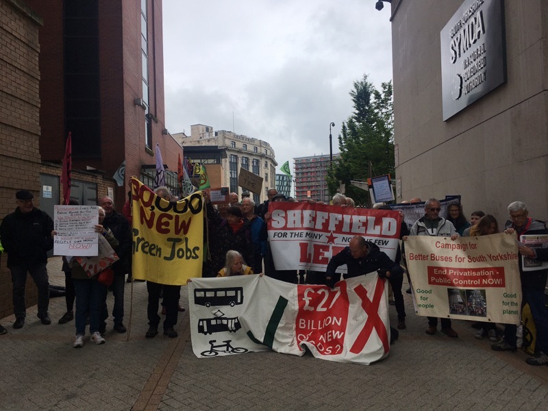 Main image for Campaigners back South Yorkshire Mayor’s bus stance