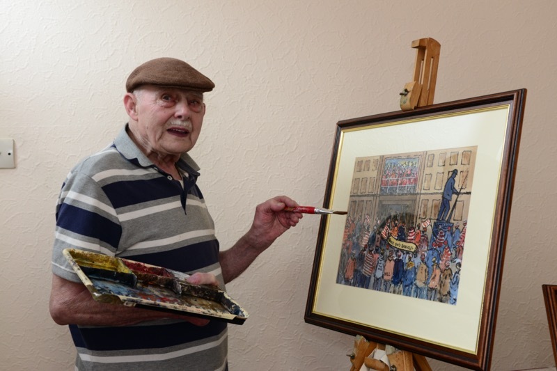 Main image for Famed artist’s paintings to be sold