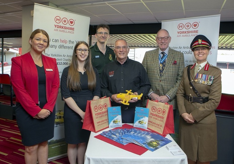 Main image for Heart attack survivor praises air ambulance