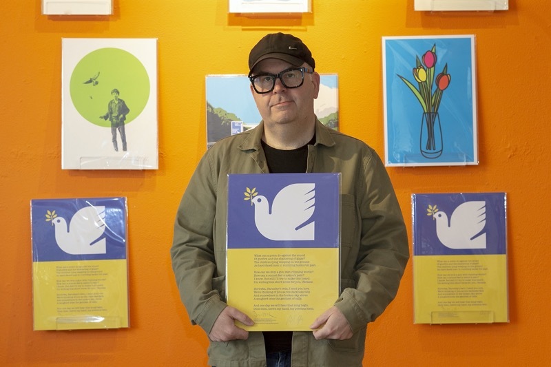 Main image for Artist continues collaboration with Bard of Barnsley