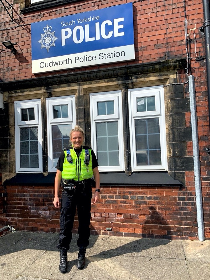 Main image for Police officer bags place at football championships