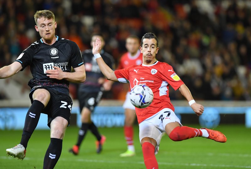 Robbie Cundy with Amine Bassi in March