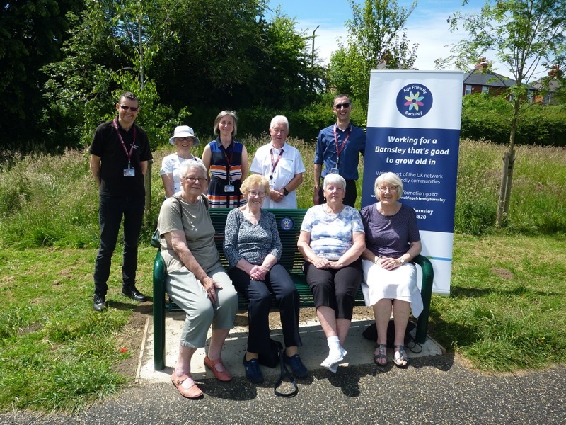 Main image for Bench installed by Age UK