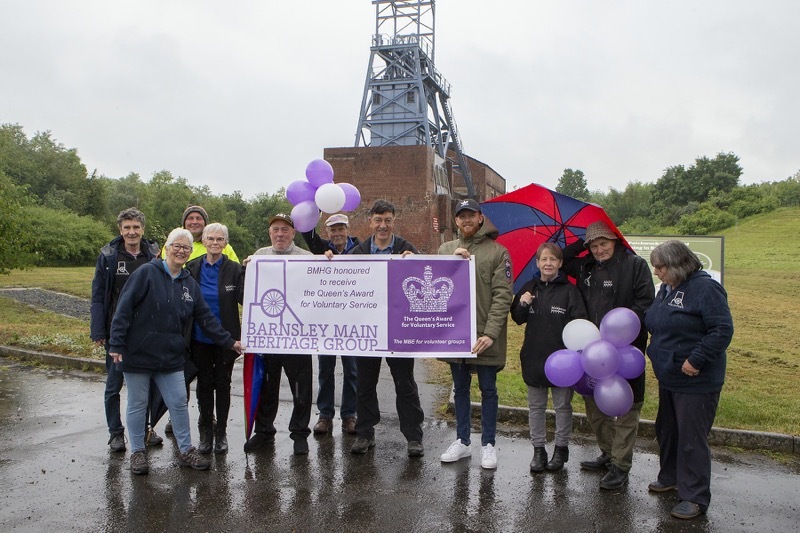 Main image for Top award for Barnsley Main volunteers