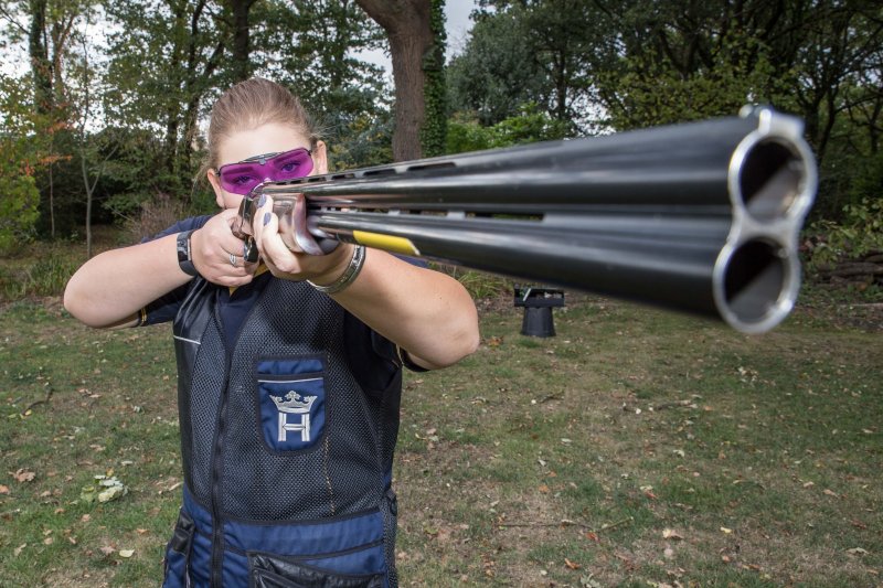 Main image for Shooter Rebecca achieves late father’s dream with selection for Great Britain