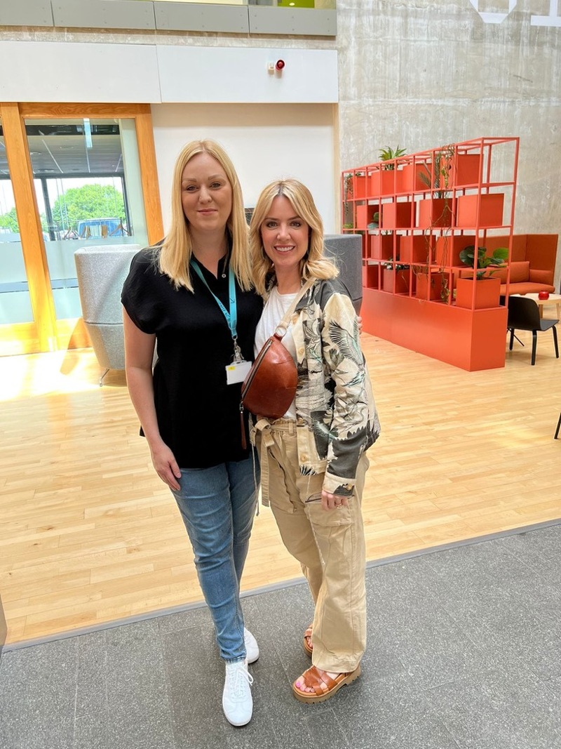 COLLABORATION: Laura Blackburn with Sally Carman.