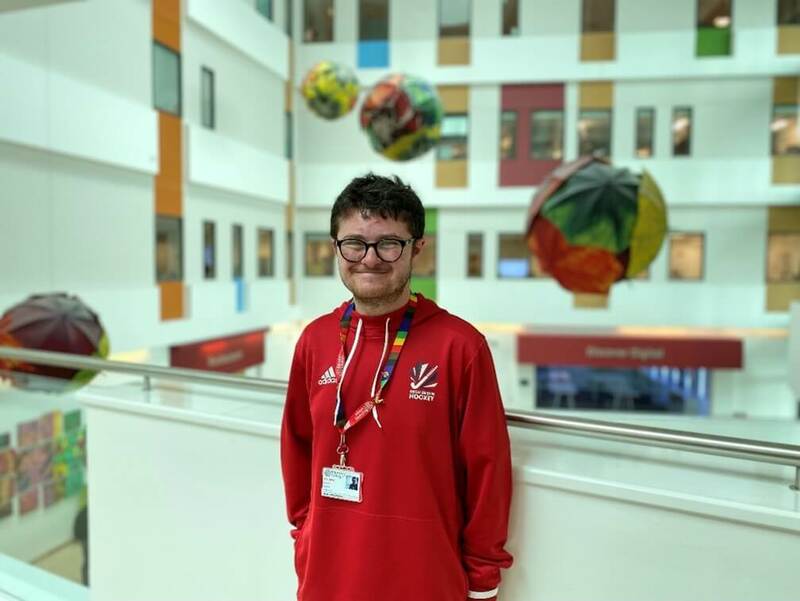 GROUNDBREAKING: 18-year-old Rob Crosse will compete in the Special Olympics.