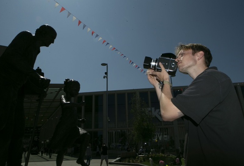 Eye for Detail: 22 year old Jake Smith who is embarking on a career in film and photography. Picture Shaun Colborn PD092218
