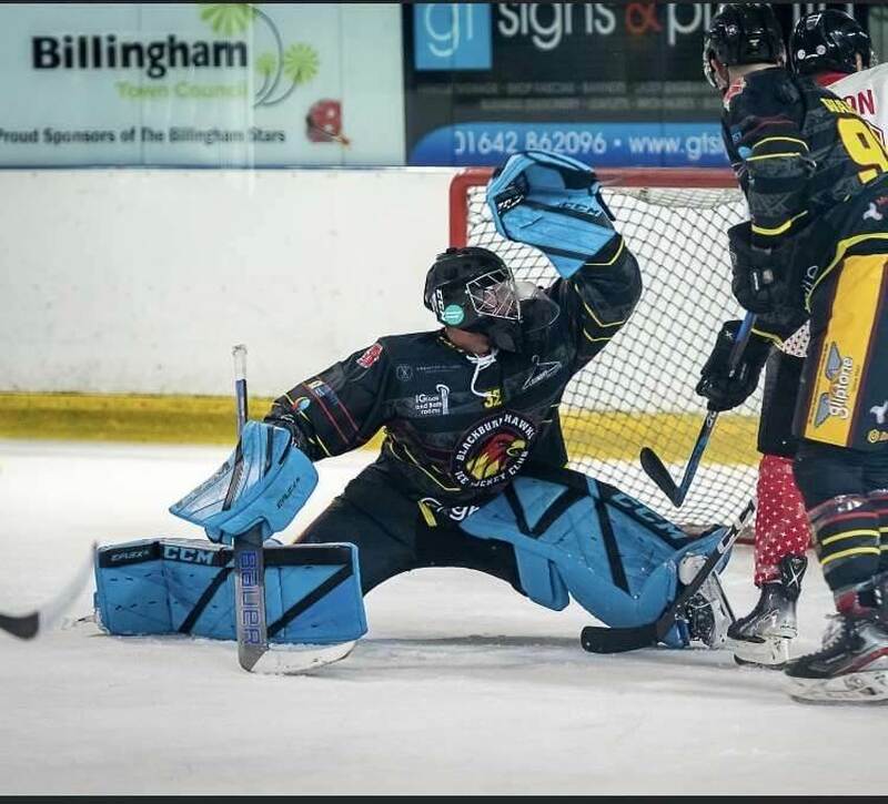 YOUNGEST PROFESSIONAL GOAL TENDER: Alex Oldale has signed his first contract with Elite Ice Hockey League.