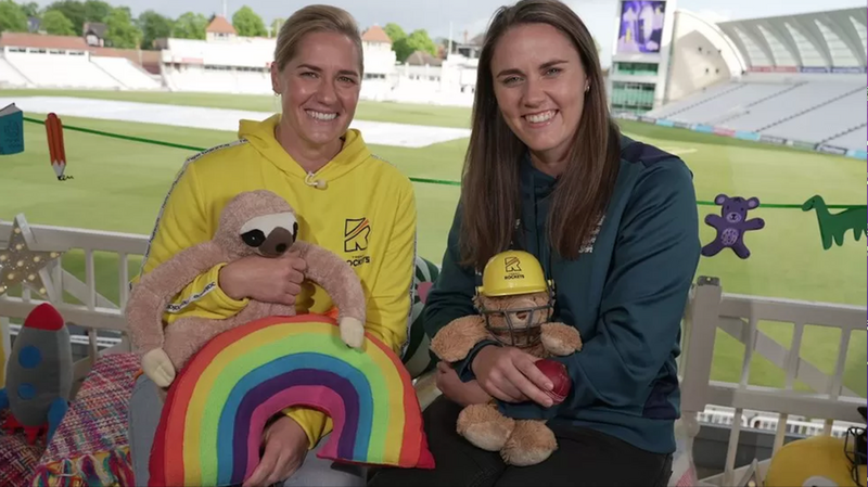 WHOLESOME FIRST: Katherine and Nat Sciver-Brunt became the first lesbian couple to appear on the show.