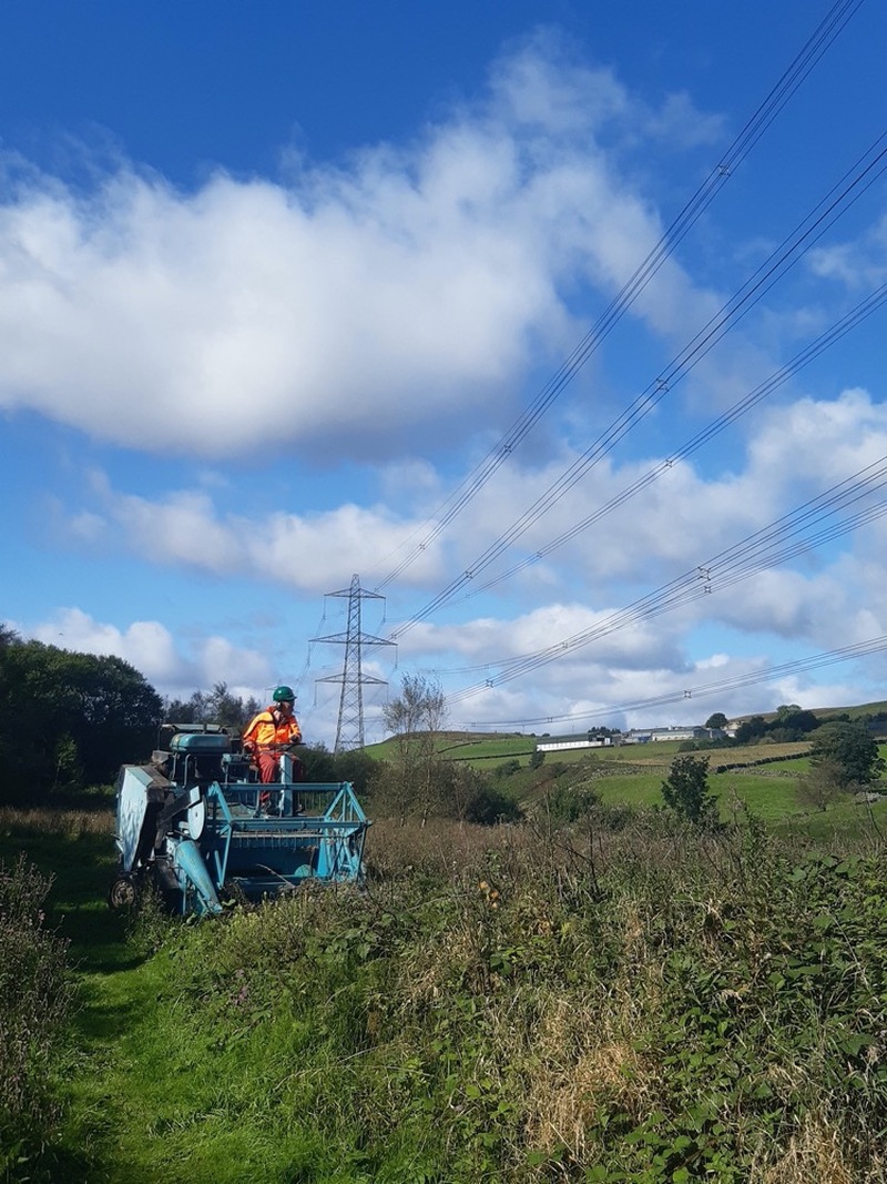 BIODIVERSITY GAIN: The site, at Dunford Bridge, which has been transformed.