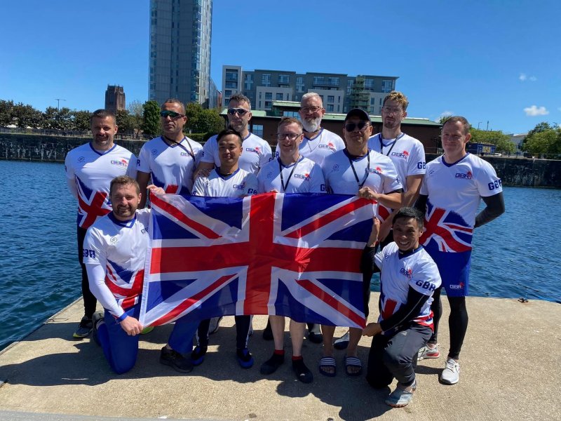The Great Britain Dragon Boat team