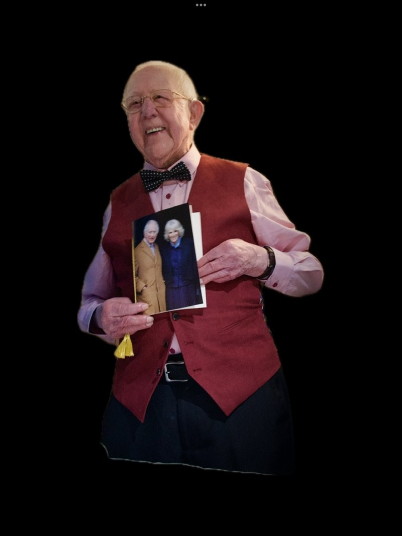 PROUD DAY: Fred Mellor and also pictured with his brother Carl.