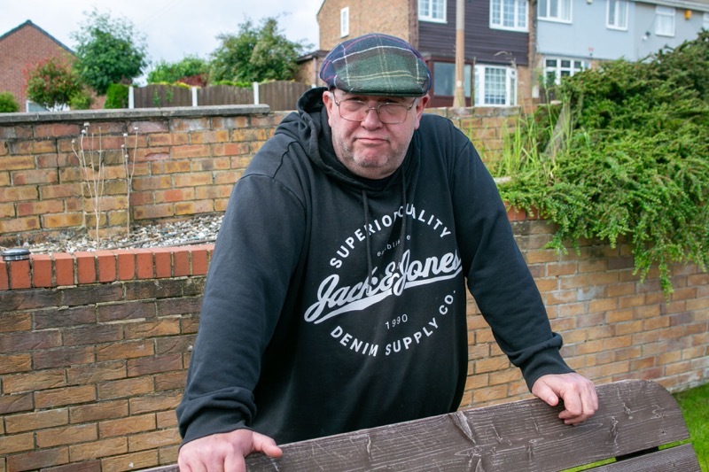 Keith Elsworth believes he is fit enough to undergo the operation. Picture Shaun Colborn PD093243