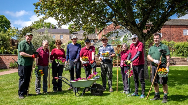 CELEBRATION: Some of Barnsley Museums’ volunteers.